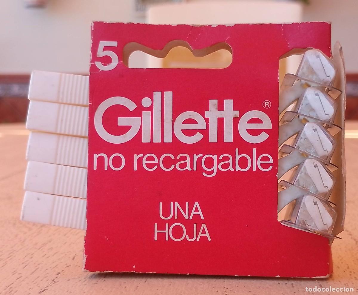 Antig&uuml;edades: Maquinillas de Afeitar Gillette no Recargables - Foto 2