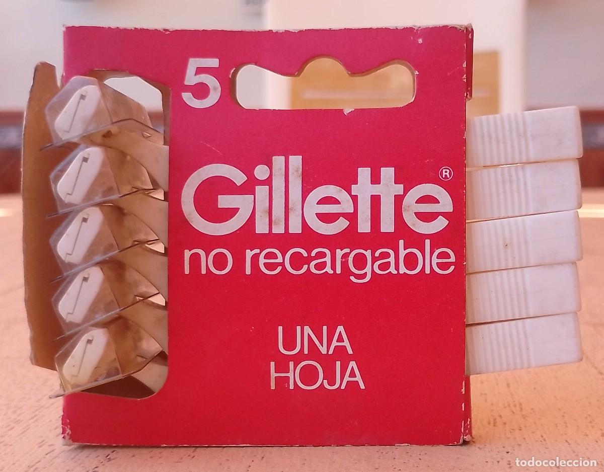Antig&uuml;edades: Maquinillas de Afeitar Gillette no Recargables - Foto 3