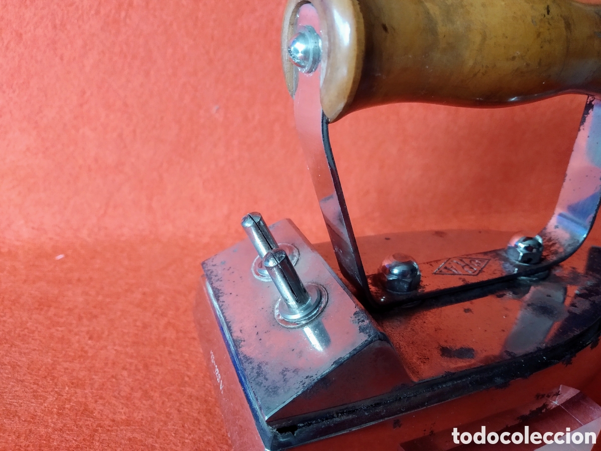 Antig&uuml;edades: ANTIGUA PLANCHA EL&Eacute;CTRICA ORA - Foto 4