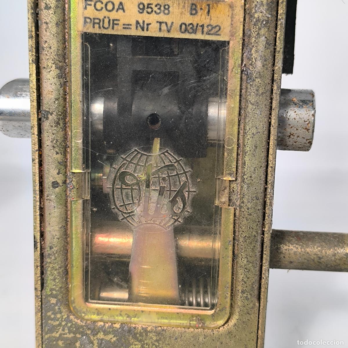 Antig&uuml;edades: Curiosa cerradura transparente OLIS 9538 - Foto 2
