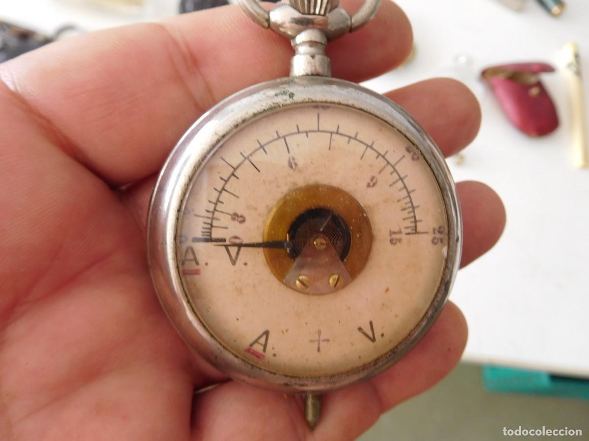 Antig&uuml;edades: Voltimetro amperimetro antiguo - Foto 2