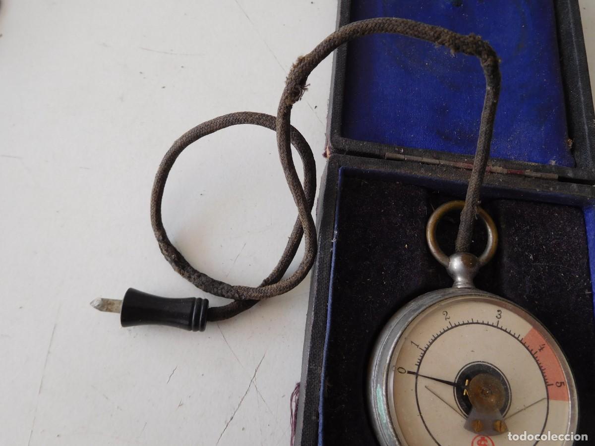 Antig&uuml;edades: Voltimetro amperimetro antiguo con caja - Foto 3