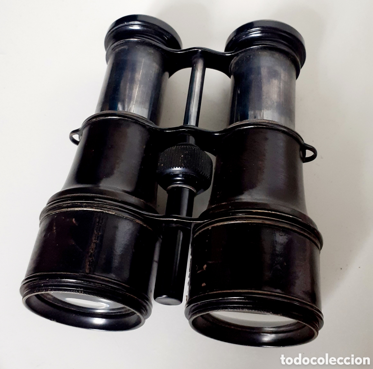 Antig&uuml;edades: Binocular antiguo - Cristal de Roche - Foto 2