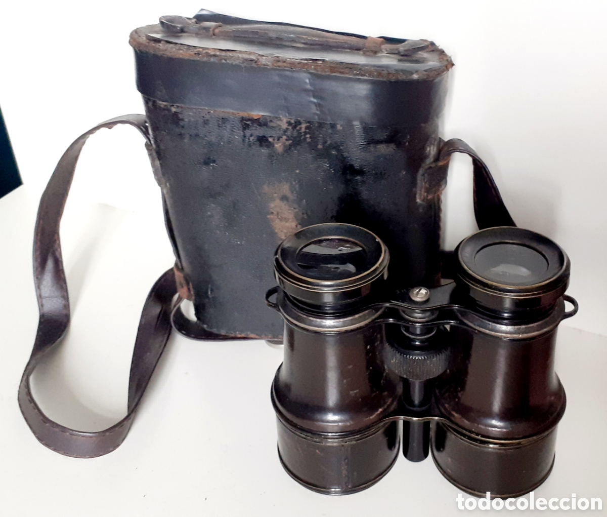 Antig&uuml;edades: Binocular antiguo - Cristal de Roche - Foto 5