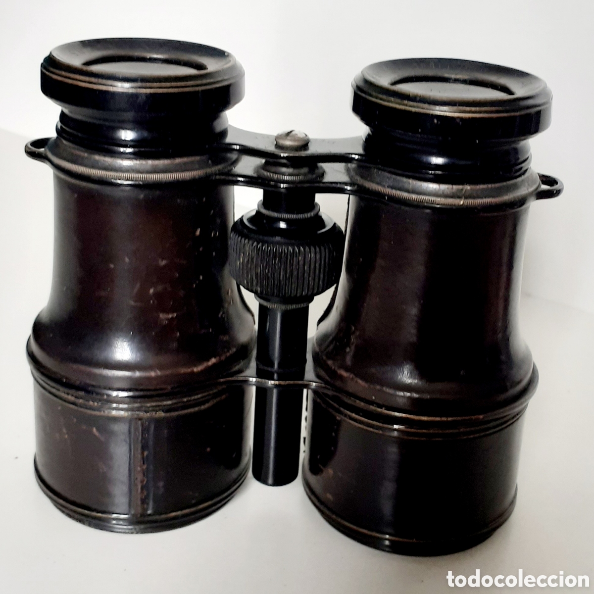 Antig&uuml;edades: Binocular antiguo - Cristal de Roche - Foto 1