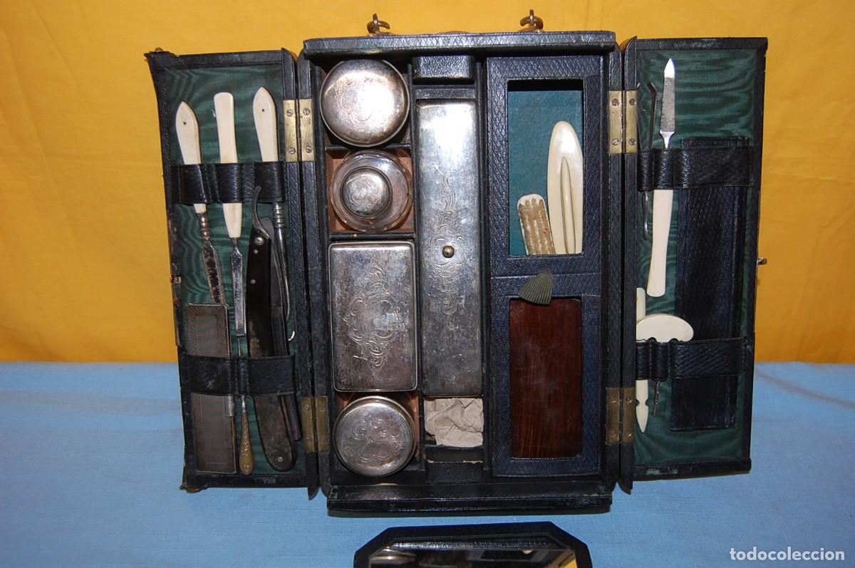 Antig&uuml;edades: NECESER MASCULINO ANTIGUO - Foto 4