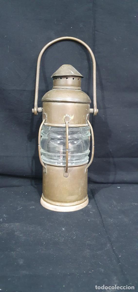 Antig&uuml;edades: -Antiguo farol de barco - Foto 1