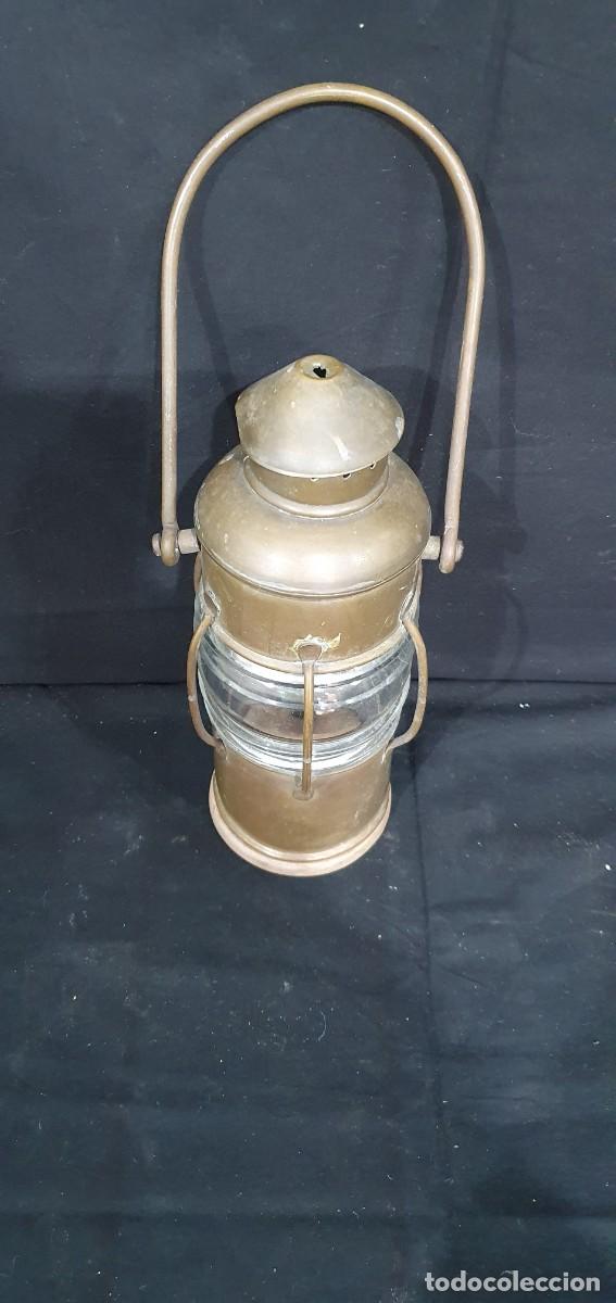Antig&uuml;edades: -Antiguo farol de barco - Foto 2