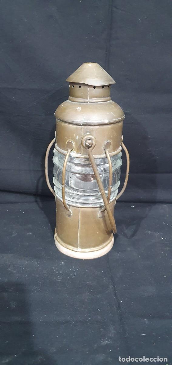 Antig&uuml;edades: -Antiguo farol de barco - Foto 3