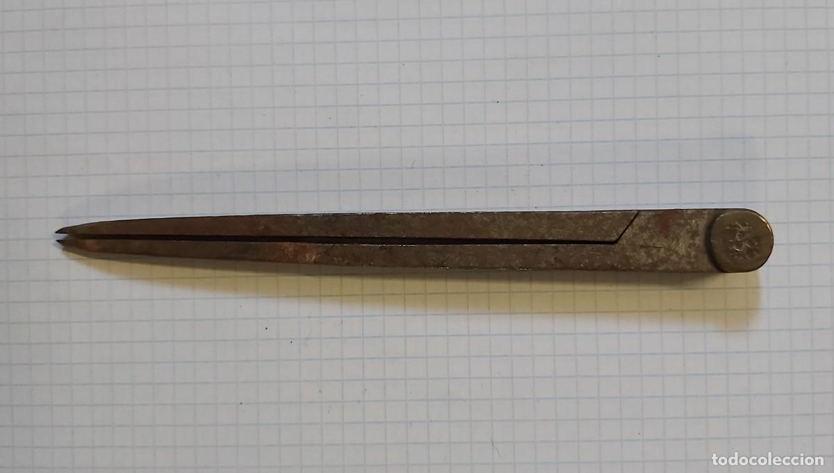 Antig&uuml;edades: Comp&aacute;s de picapedrero, 13 cm - Foto 1