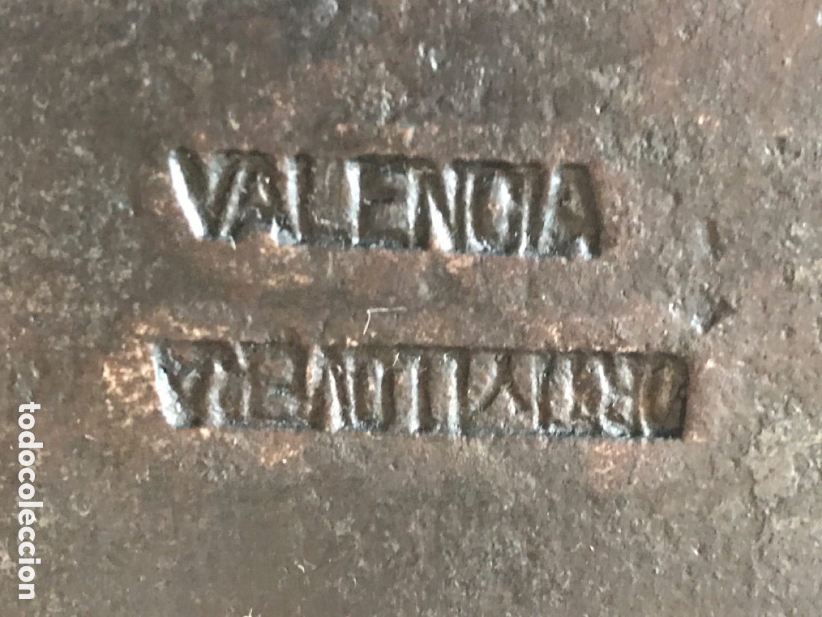 Antig&uuml;edades: Azuela con anagrama del reino de valencia - Foto 6
