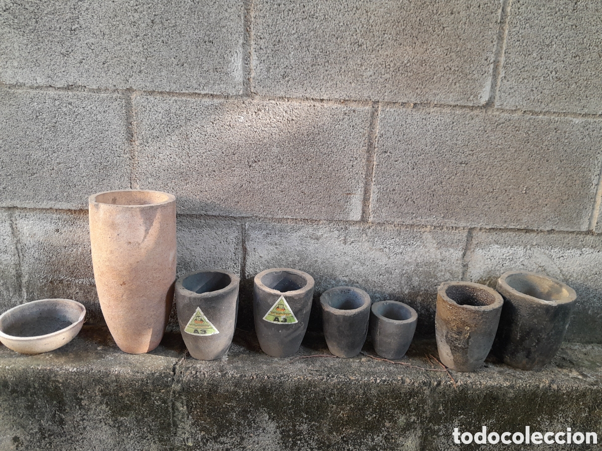 Antig&uuml;edades: Crisoles de fundicion ( 7) - Foto 1