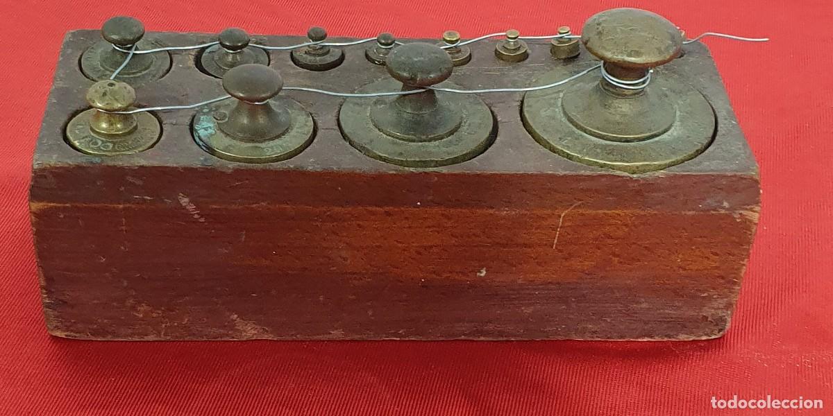 Antig&uuml;edades: Juego de pesas de bronce - Foto 2