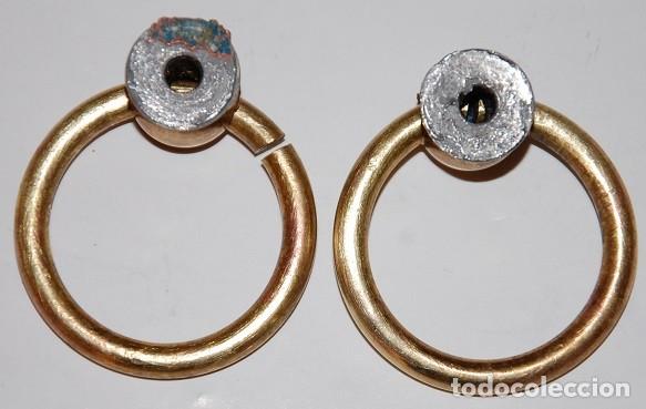 Antig&uuml;edades: 2 TIRADORES DE BRONCE CLASICOS - 08 - Foto 2