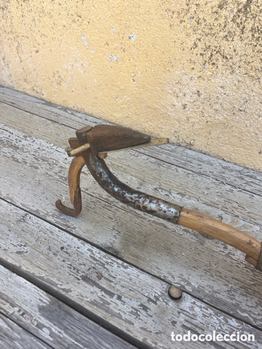 Antig&uuml;edades: Herramienta antigua. Creo que de carpinter&iacute;a. - Foto 8