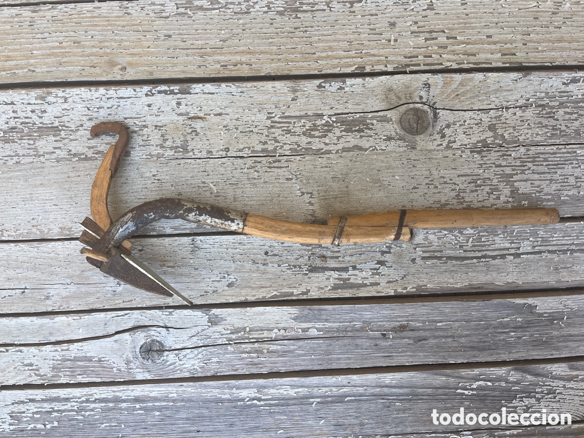 Antig&uuml;edades: Herramienta antigua. Creo que de carpinter&iacute;a. - Foto 13