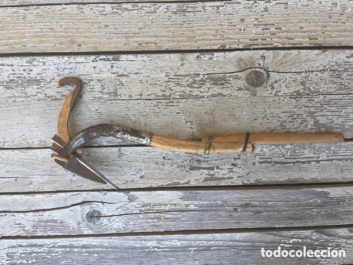 Antig&uuml;edades: Herramienta antigua. Creo que de carpinter&iacute;a. - Foto 14