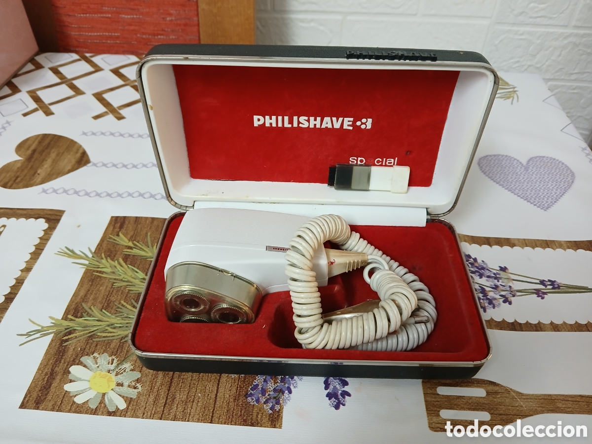 Antig&uuml;edades: Afeitadora PHILISHAVE HP 1109 VINTAGE - Foto 1