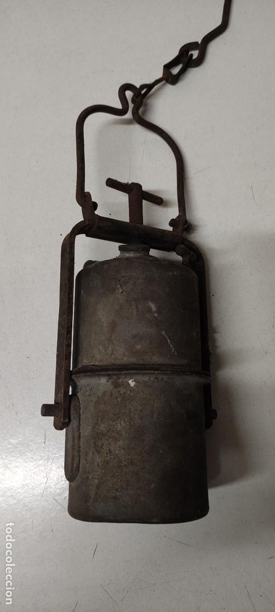 Antig&uuml;edades: ANTIGUO CARBURO DE MINA - Foto 1