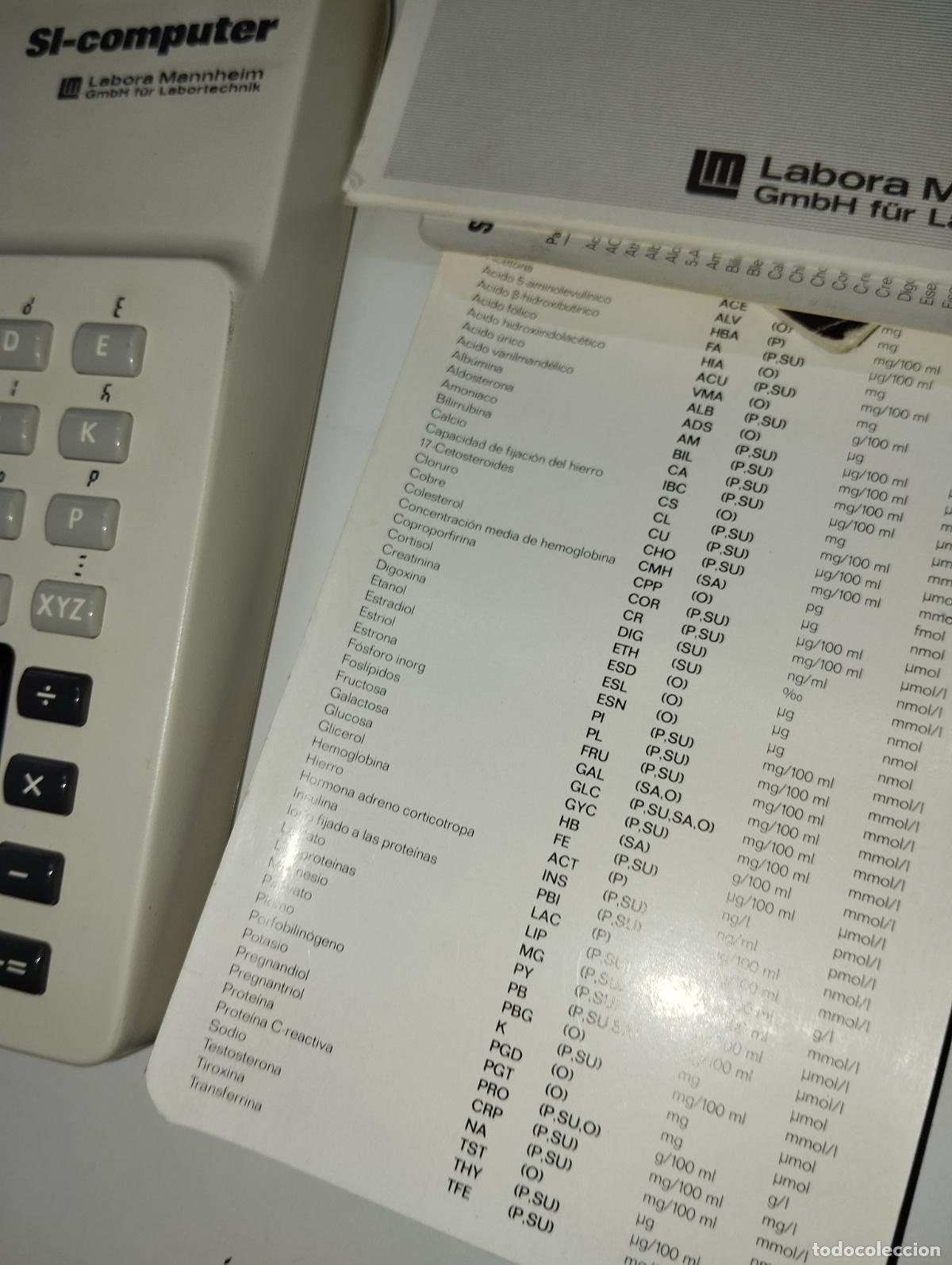 Antig&uuml;edades: CALCULADURA CIENT&Iacute;FICA SI-COMPUTER LABORA MANNHEIM - Foto 3