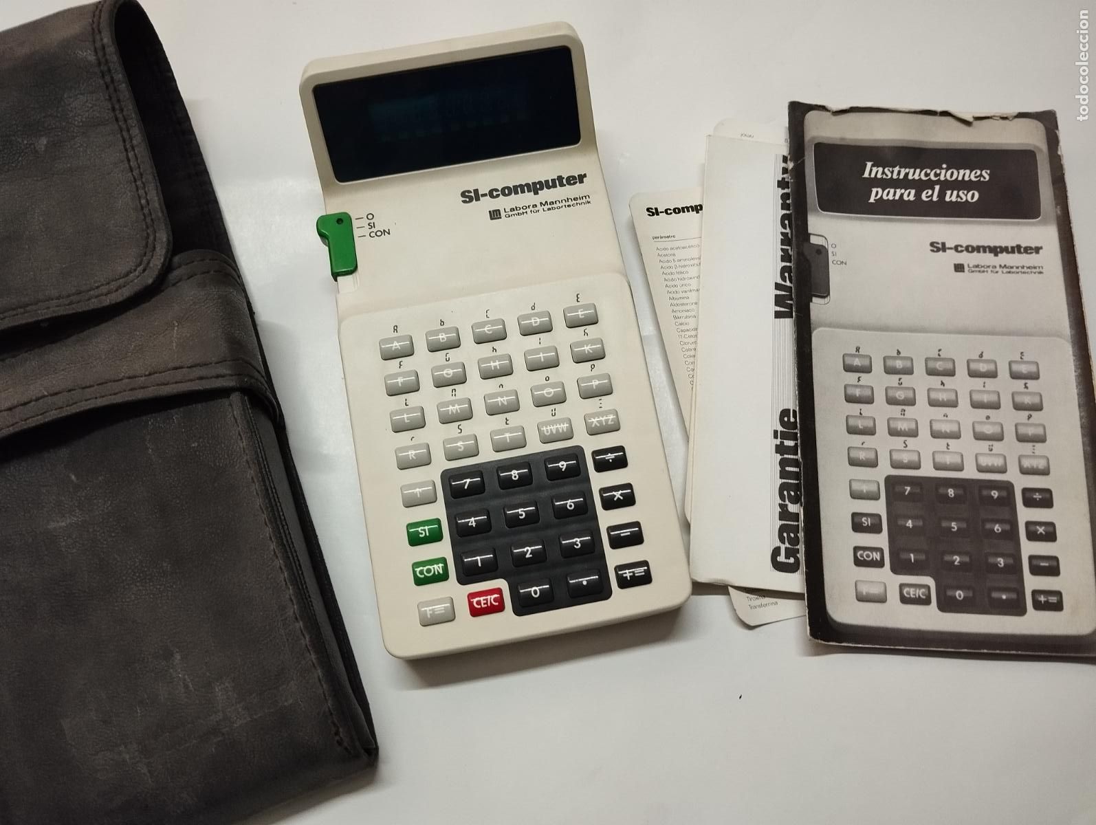 Antig&uuml;edades: CALCULADURA CIENT&Iacute;FICA SI-COMPUTER LABORA MANNHEIM - Foto 5