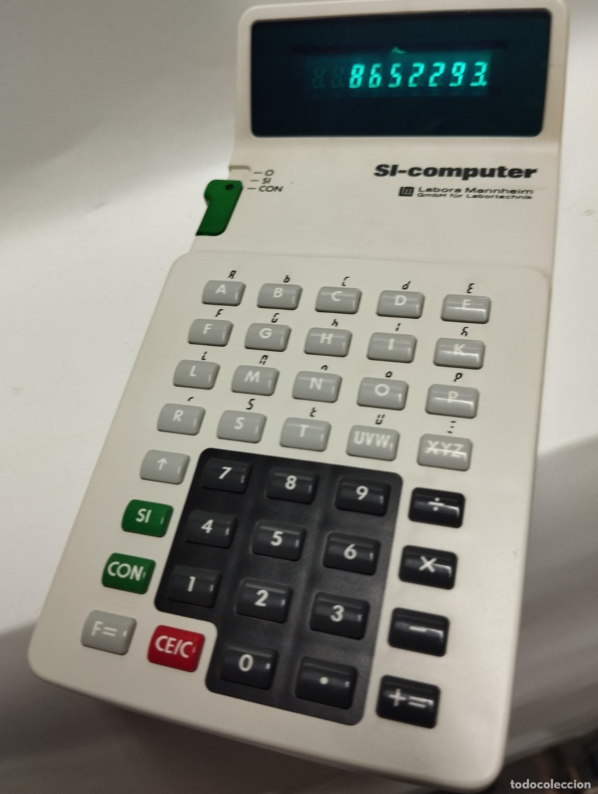 Antig&uuml;edades: CALCULADURA CIENT&Iacute;FICA SI-COMPUTER LABORA MANNHEIM - Foto 6
