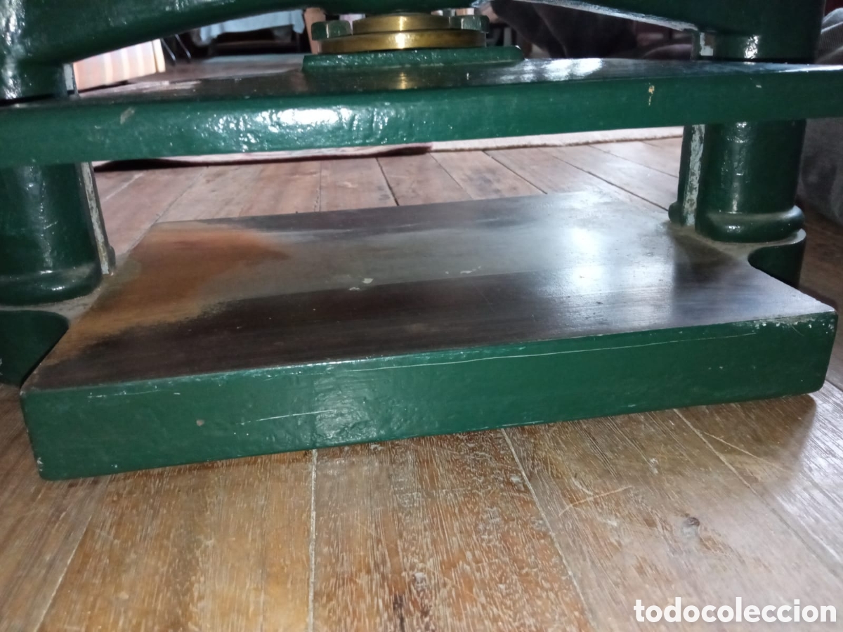 Antig&uuml;edades: Prensa antigua de imprenta - Foto 5