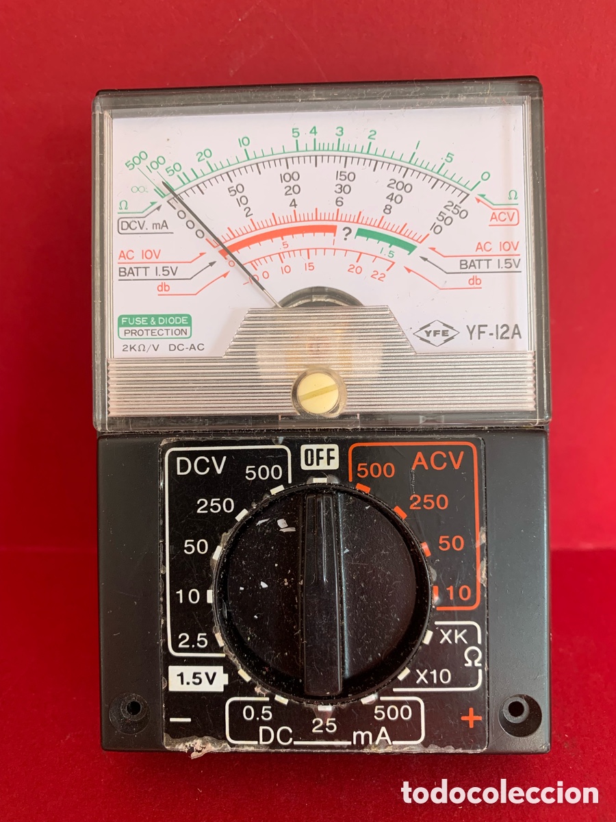 Antig&uuml;edades: MULTIMETRO YFE MODEL YF-12A - Foto 2
