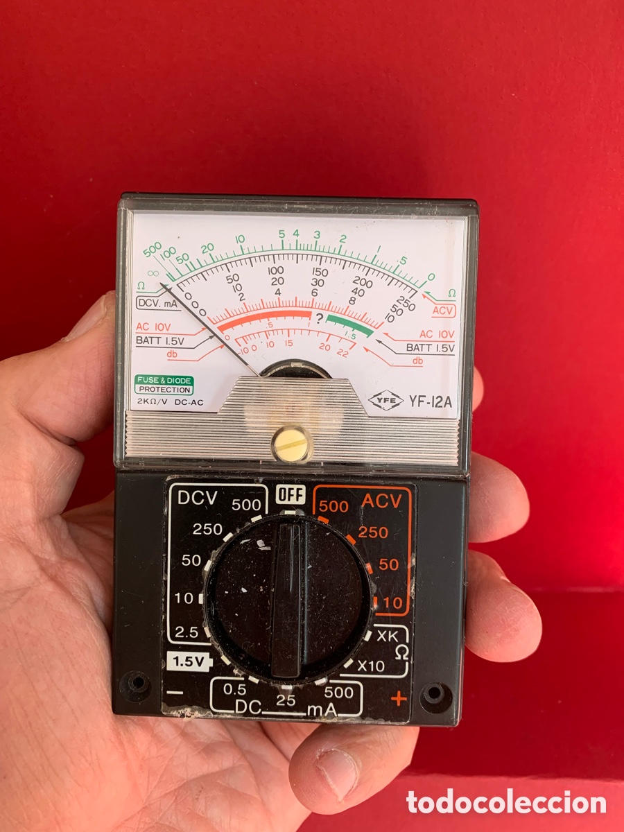 Antig&uuml;edades: MULTIMETRO YFE MODEL YF-12A - Foto 6