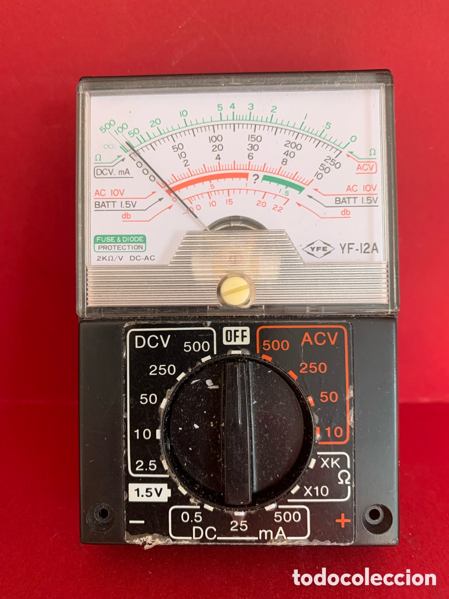 Antig&uuml;edades: MULTIMETRO YFE MODEL YF-12A - Foto 1