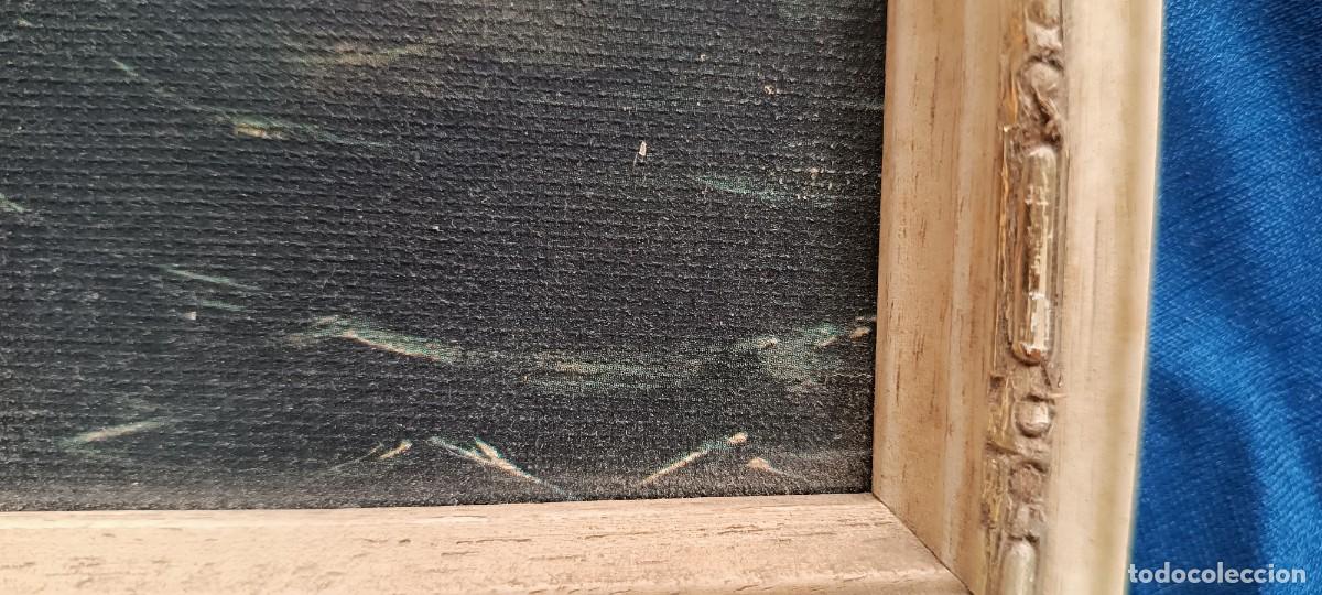 Antig&uuml;edades: DOS PINTURAS DE COMBATES NAVALES. ESPA&Ntilde;A. - Foto 6