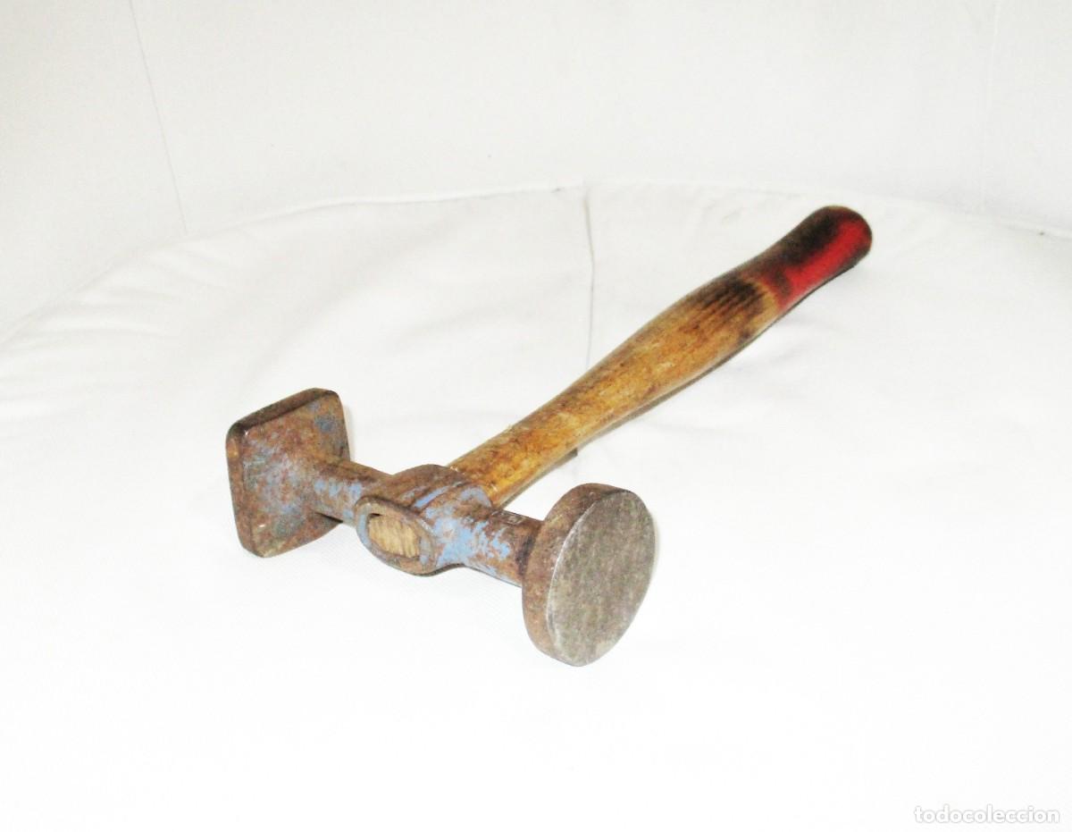 Antig&uuml;edades: ANTIGUO MARTILLO DE CHAPISTA. - Foto 1
