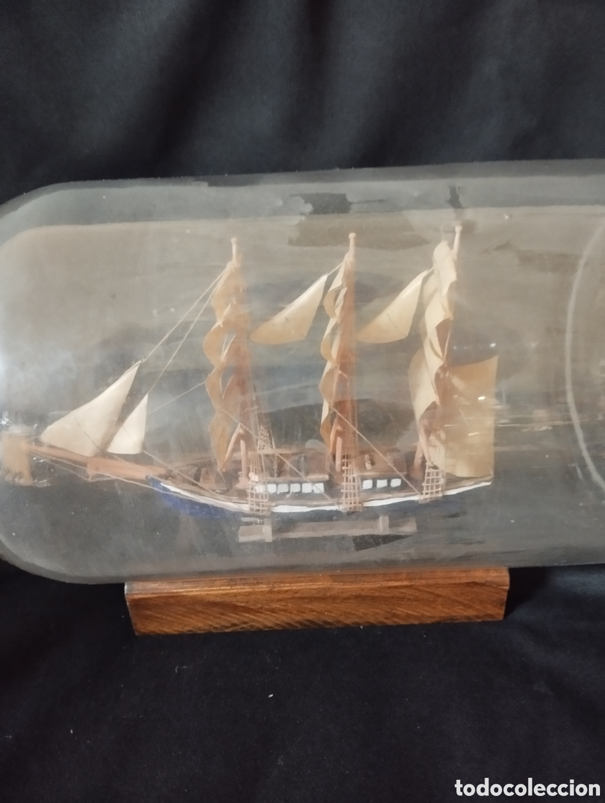 Antig&uuml;edades: Antiguo Barco velero embotellado - Foto 16