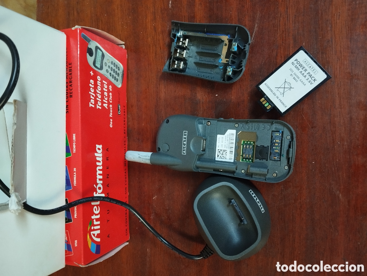 Tel&eacute;fonos: Telefona inal&aacute;mbrico Alcatel - Foto 9
