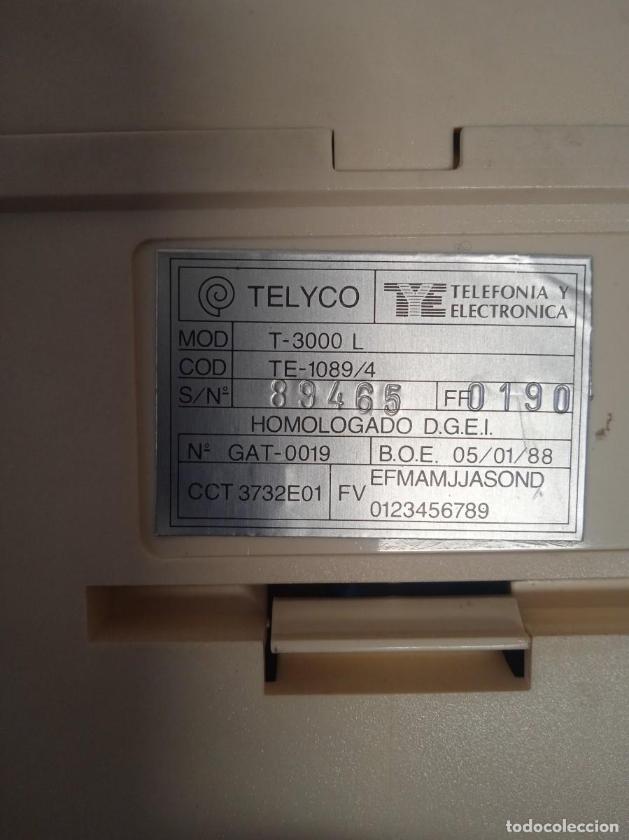 Tel&eacute;fonos: Antiguo Tel&eacute;fono Telyco. - Foto 3