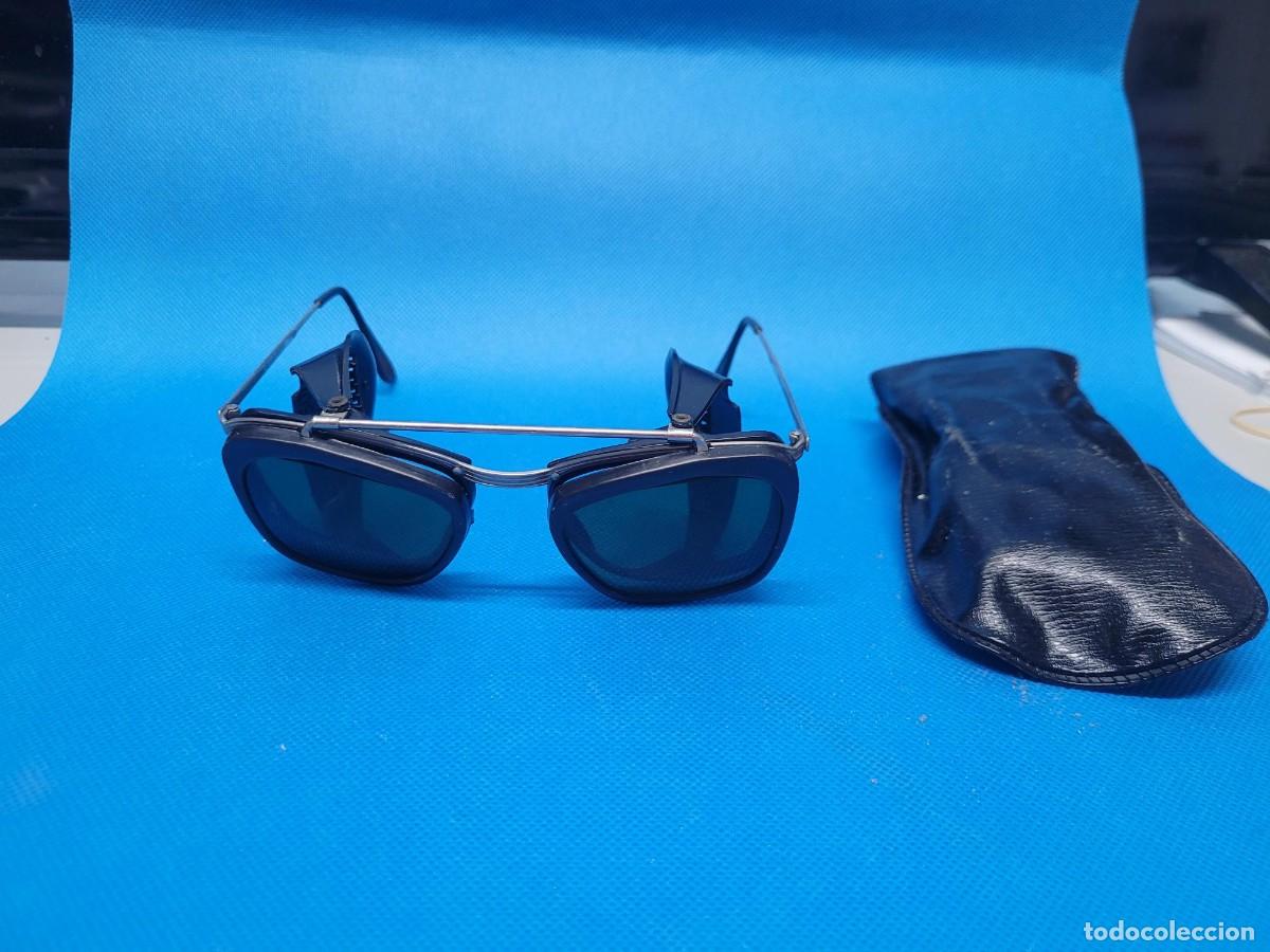 Antig&uuml;edades: Gafas antiguas de soldador - Foto 1