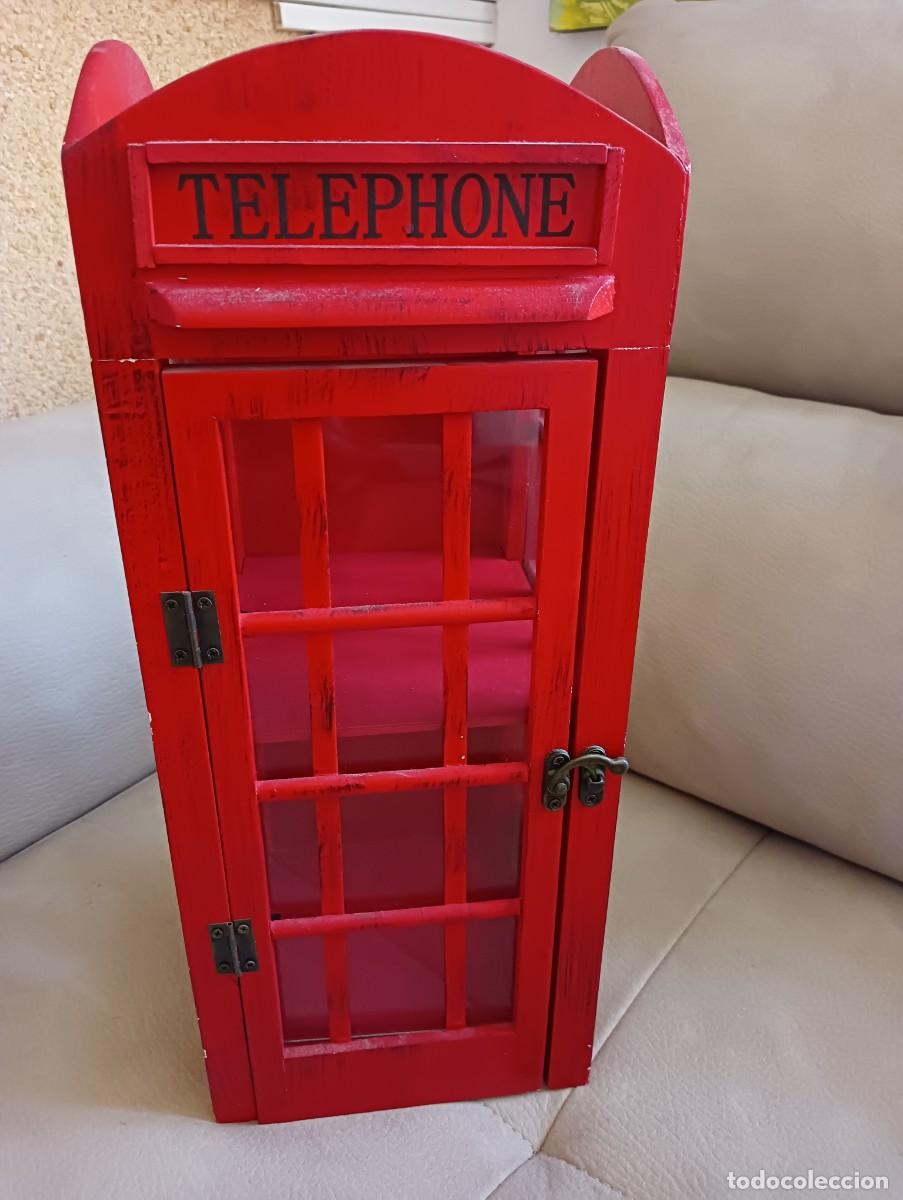 Antig&uuml;edades: CABINA DE TEL&Eacute;FONO ROJA - Foto 1
