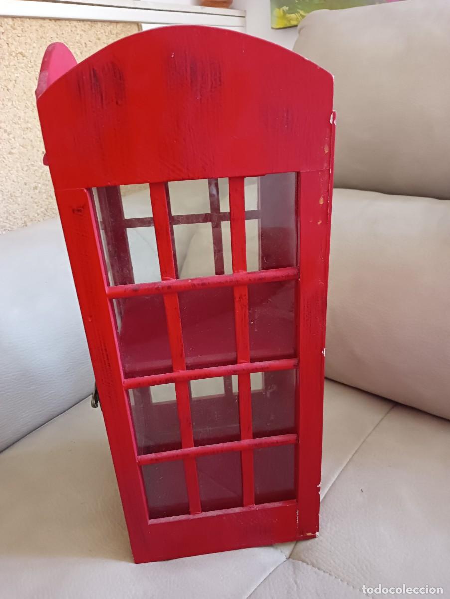 Antig&uuml;edades: CABINA DE TEL&Eacute;FONO ROJA - Foto 3