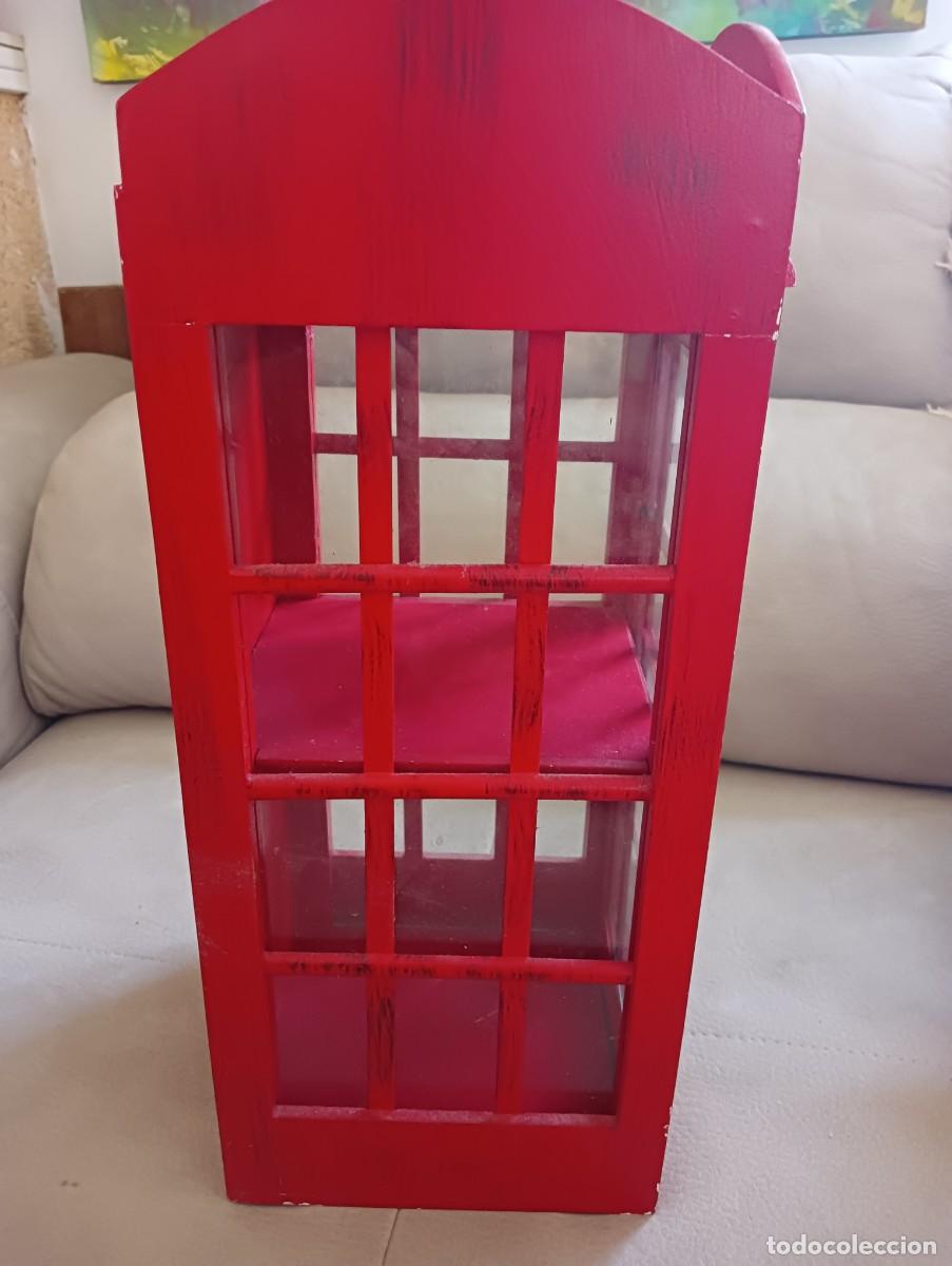 Antig&uuml;edades: CABINA DE TEL&Eacute;FONO ROJA - Foto 6