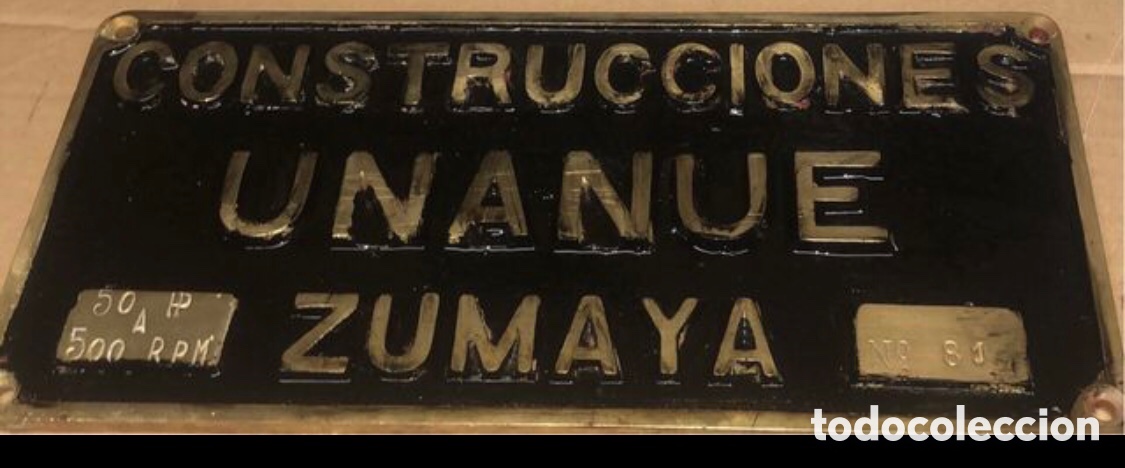 Antig&uuml;edades: Placa de barco naval - Foto 2