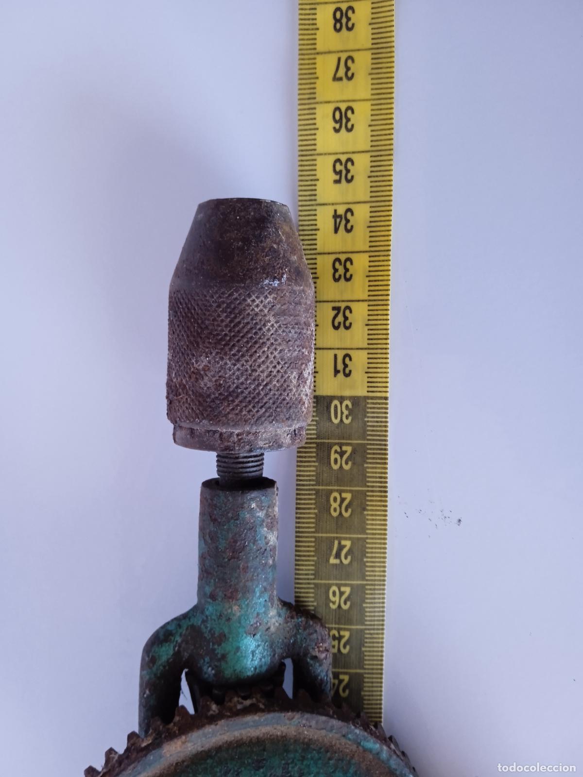 Antig&uuml;edades: ANTIGUO TALADRO MANUAL DOBLE PI&Ntilde;ON - Foto 5