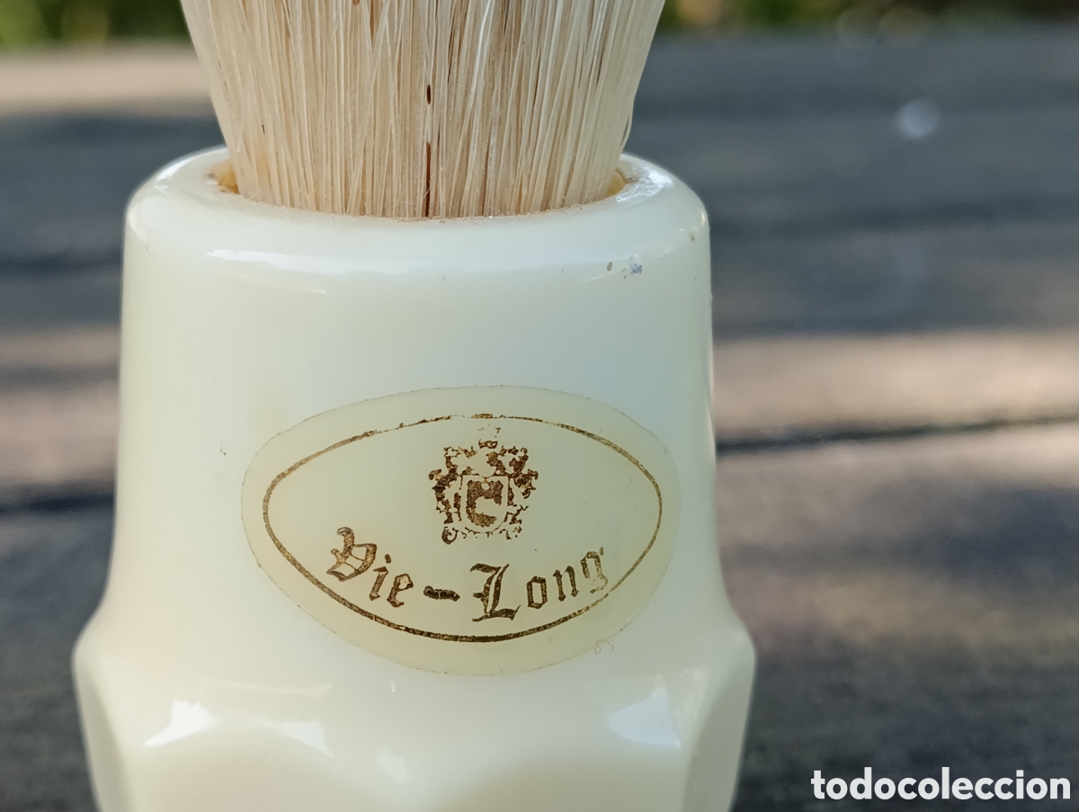 Antig&uuml;edades: Brocha Afeitar Vie Long Vintage. - Foto 4