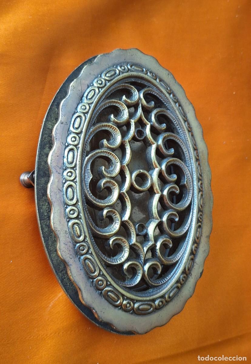 Antig&uuml;edades: Preciosa Mirilla de Bronce para Puerta - Foto 5