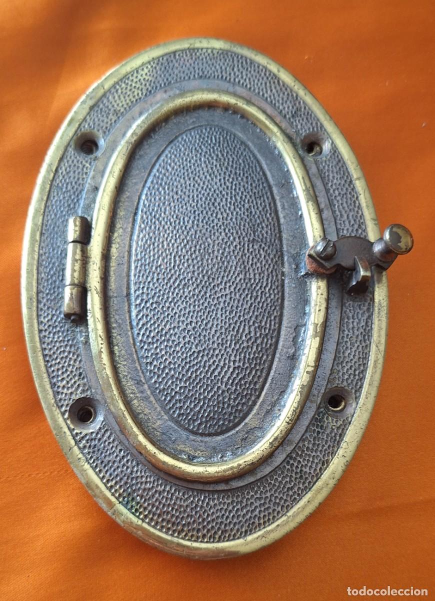 Antig&uuml;edades: Preciosa Mirilla de Bronce para Puerta - Foto 9