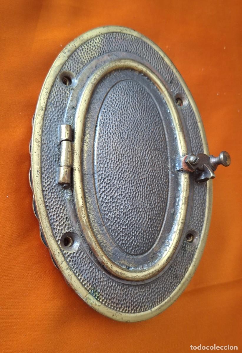 Antig&uuml;edades: Preciosa Mirilla de Bronce para Puerta - Foto 10