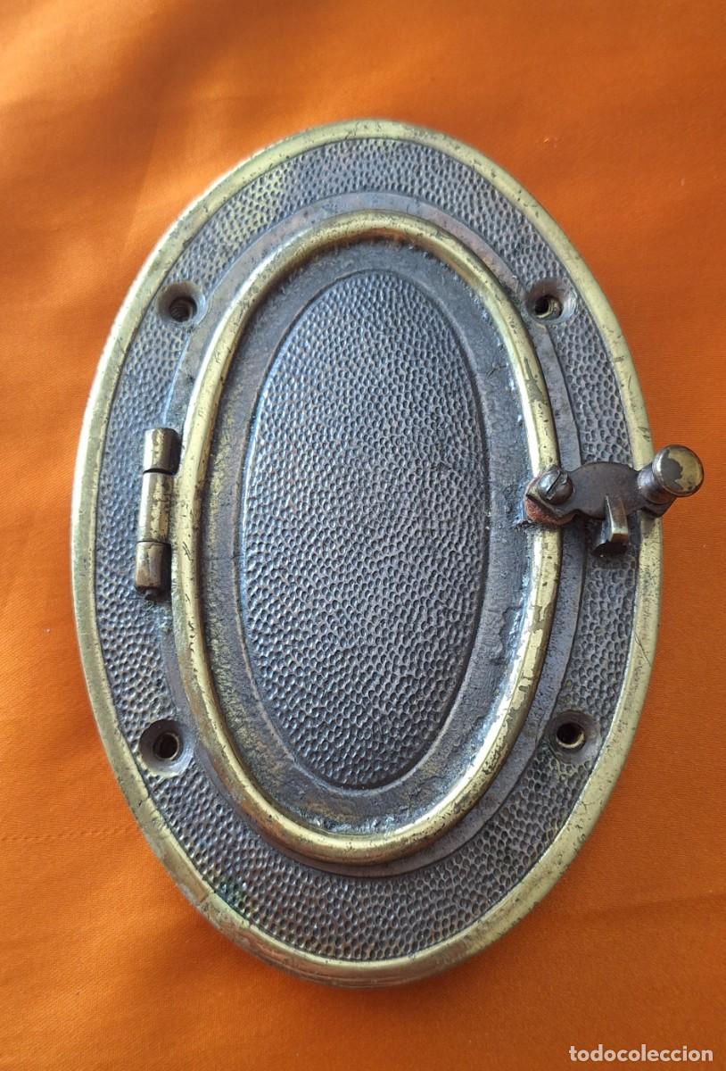 Antig&uuml;edades: Preciosa Mirilla de Bronce para Puerta - Foto 12