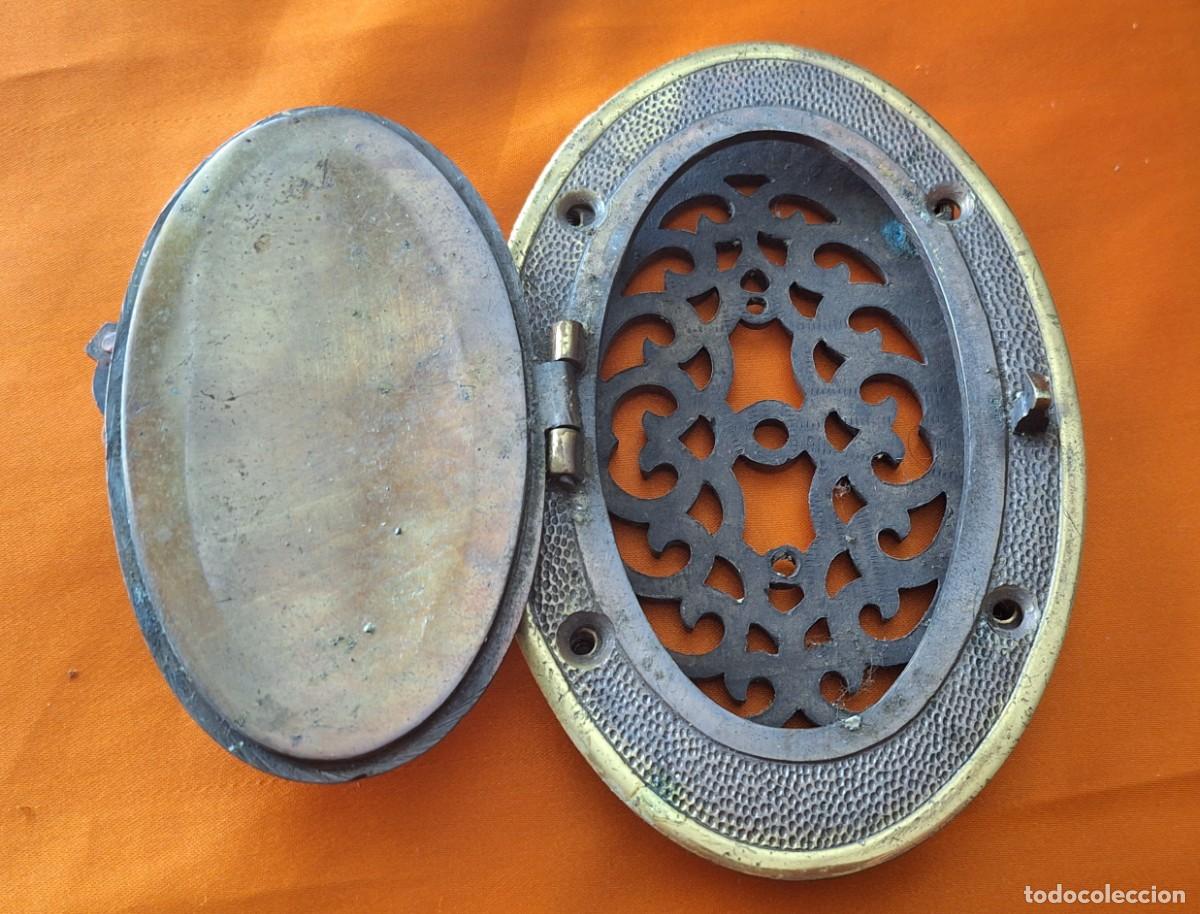 Antig&uuml;edades: Preciosa Mirilla de Bronce para Puerta - Foto 14