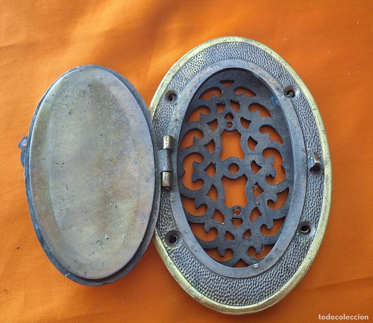 Antig&uuml;edades: Preciosa Mirilla de Bronce para Puerta - Foto 15