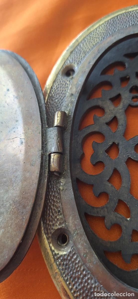 Antig&uuml;edades: Preciosa Mirilla de Bronce para Puerta - Foto 18
