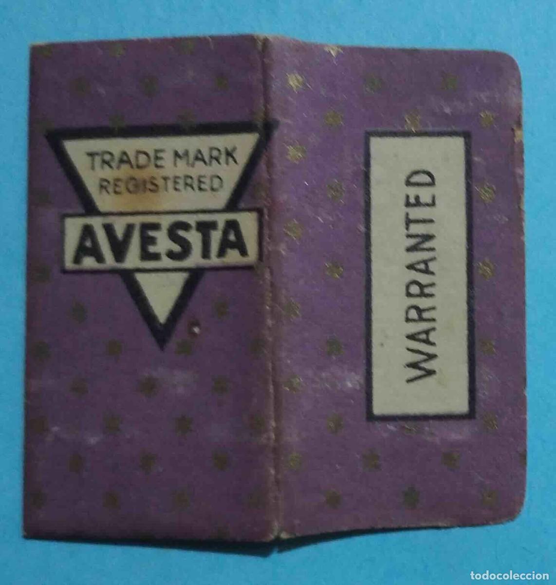 Antig&uuml;edades: HOJA DE AFEITAR. AVESTA. - Foto 1